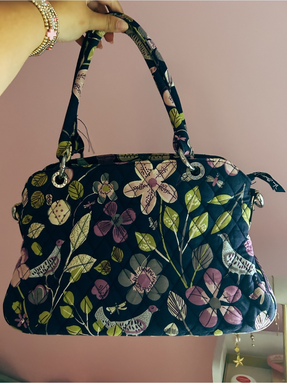 💜VERA BRADLEY PURSE💜 in floral nightingale